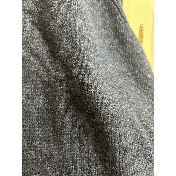 Jack Spade Warren Street New York Blue Lambs Wool Blend Crewneck Sweater-Medium - Picture 5 of 5